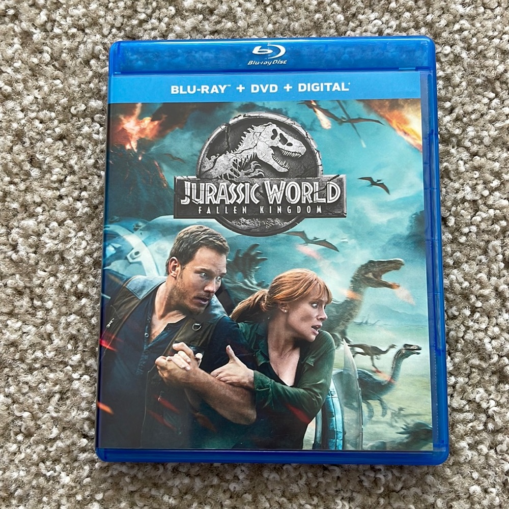 Jurassic World Fallen Kingdom (Blu-Ray only)